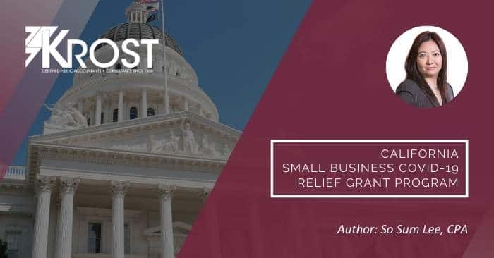 California Small Business COVID-19 Relief Grant Program California Small Business COVID-19 Relief Grant Program