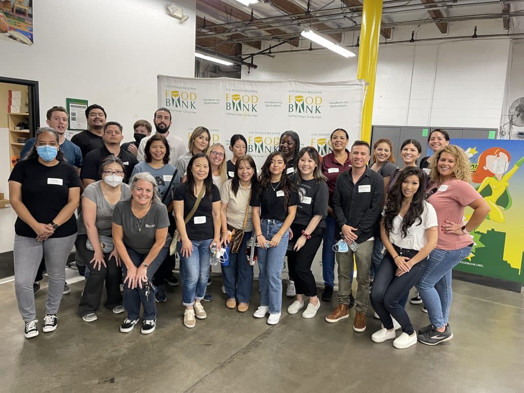 KROST LA Food Bank volunteer event