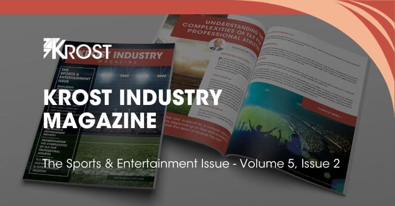 KROST Industry Magazine: The Sports & Entertainment, Vol. 5 Issue 2, is Now Available! KROST Industry Magazine: The Sports & Entertainment, Vol. 5 Issue 2, is Now Available!